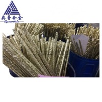 length 430mm,WCCUZN,scrap size 6.4-8.2mm hardfacing cemented carbide composite rod 1/4" - 3/16"