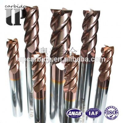 Factory price   4 flut thread end mills