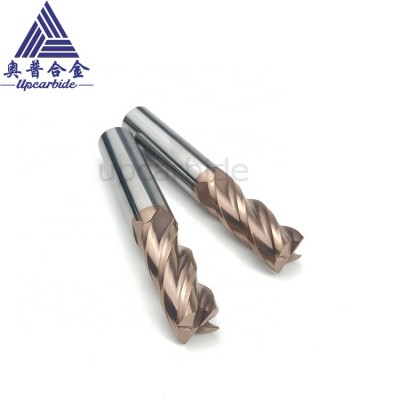 45/50/55/60HRC 4F-12-25-75mm Tungsten Carbide Solid End Mill